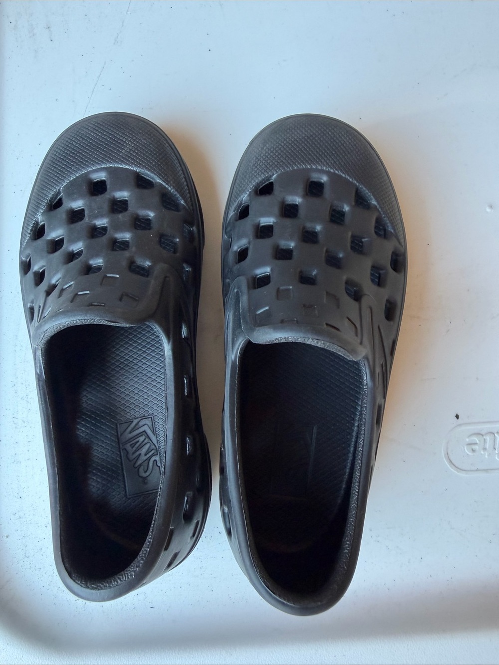 Vans Trek Eva slip ons - Black toddler 9